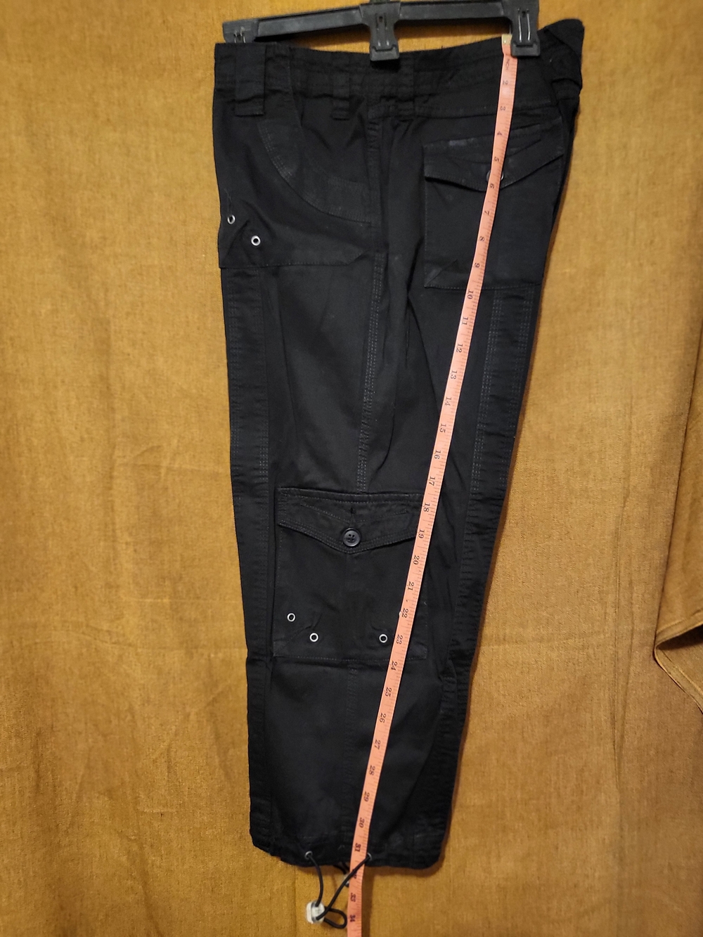 Style & Co. Black Cargo Jogger Pants
